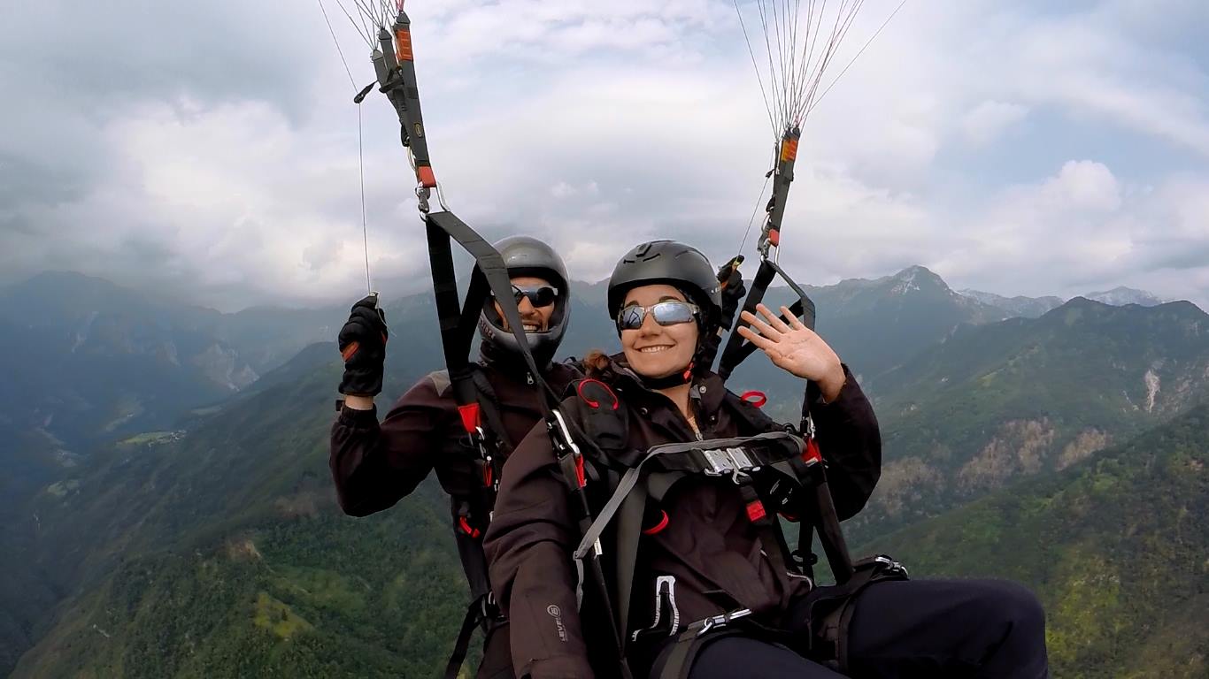 Paragliding – tandemový let – poukaz